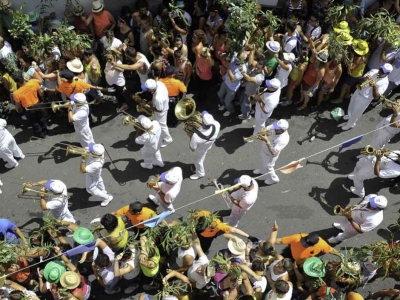 Explosion of music and tradition at the Fiesta of la Rama in Gran Canaria