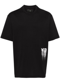 y3 t-shirt man gfx ss tee iz3124 black Talla L Color negro