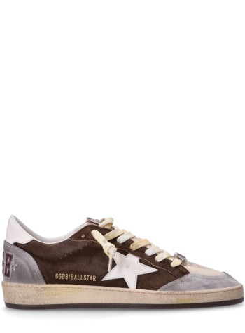 BALLSTAR WASHED SUEDE UPPER AND SPUR LEATHER STAR AND HEEL 