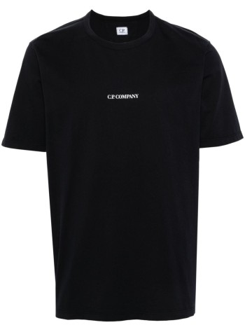 24 /1 Jersey Garment Dyed Logo T -Shirt