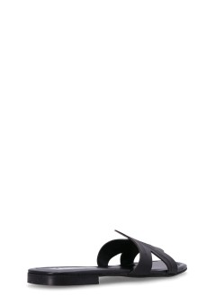 karl lagerfeld flat shoe woman brio signature slide kl85408 000 Talla ...