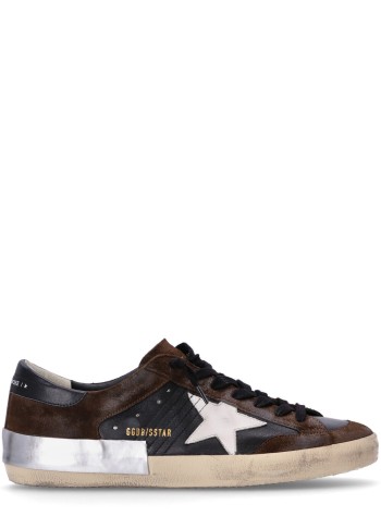 Super -Star Nappa And Suede Upper Leather Star Nappa Heel