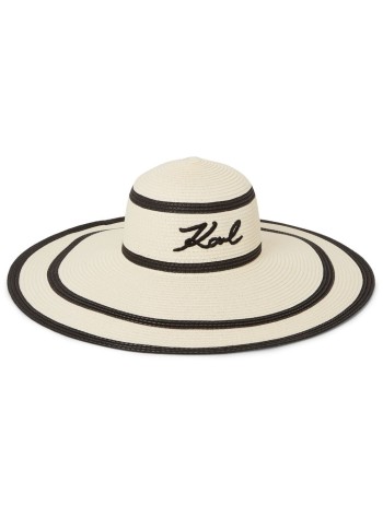 K /Signature Stripe Summer Hat