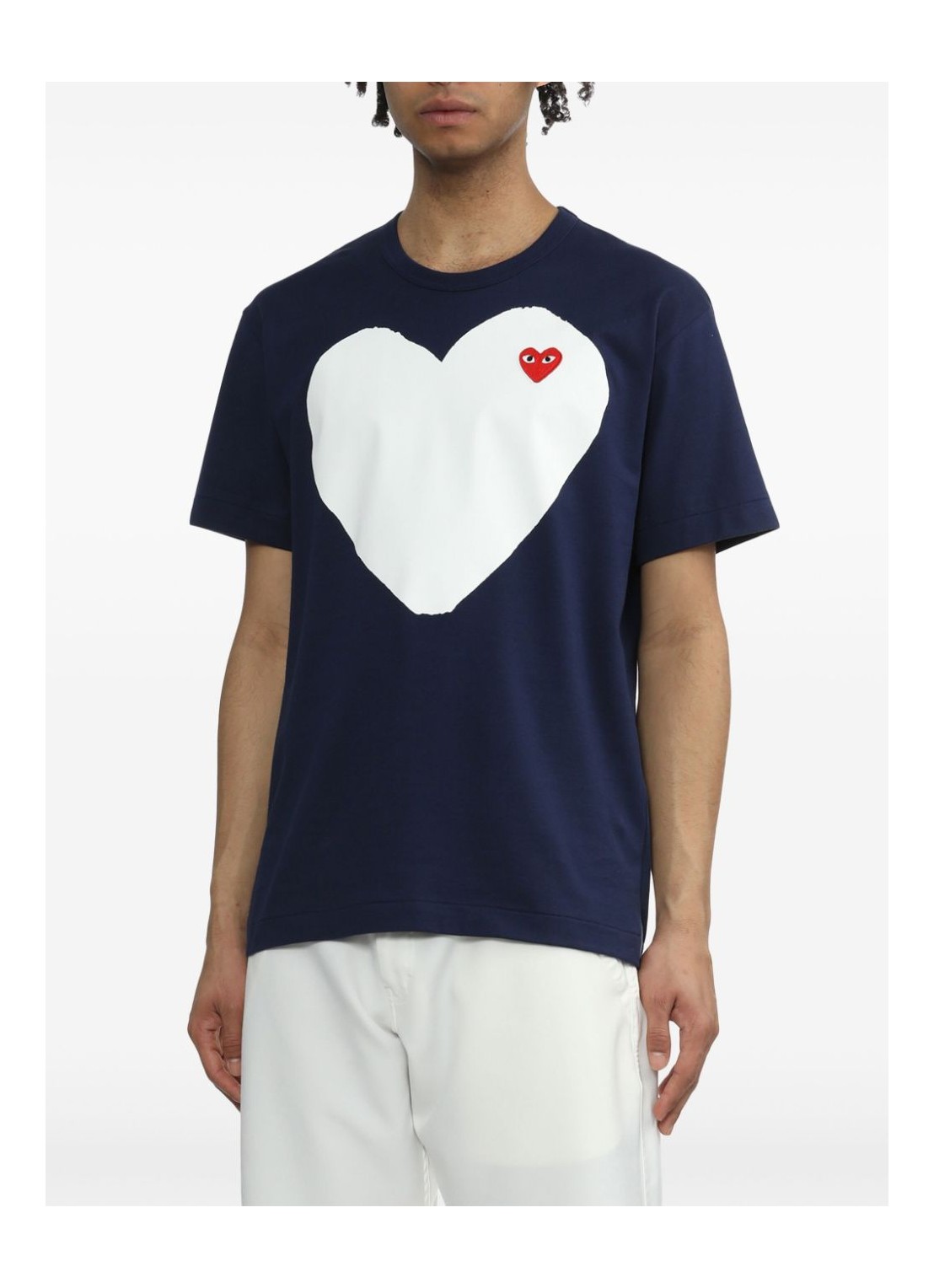 comme des garcons t shirt manplay navy t shirt axt184051 navy Talla M Color Azul