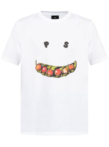Mens Reg Fit T Shirt Happy Peas