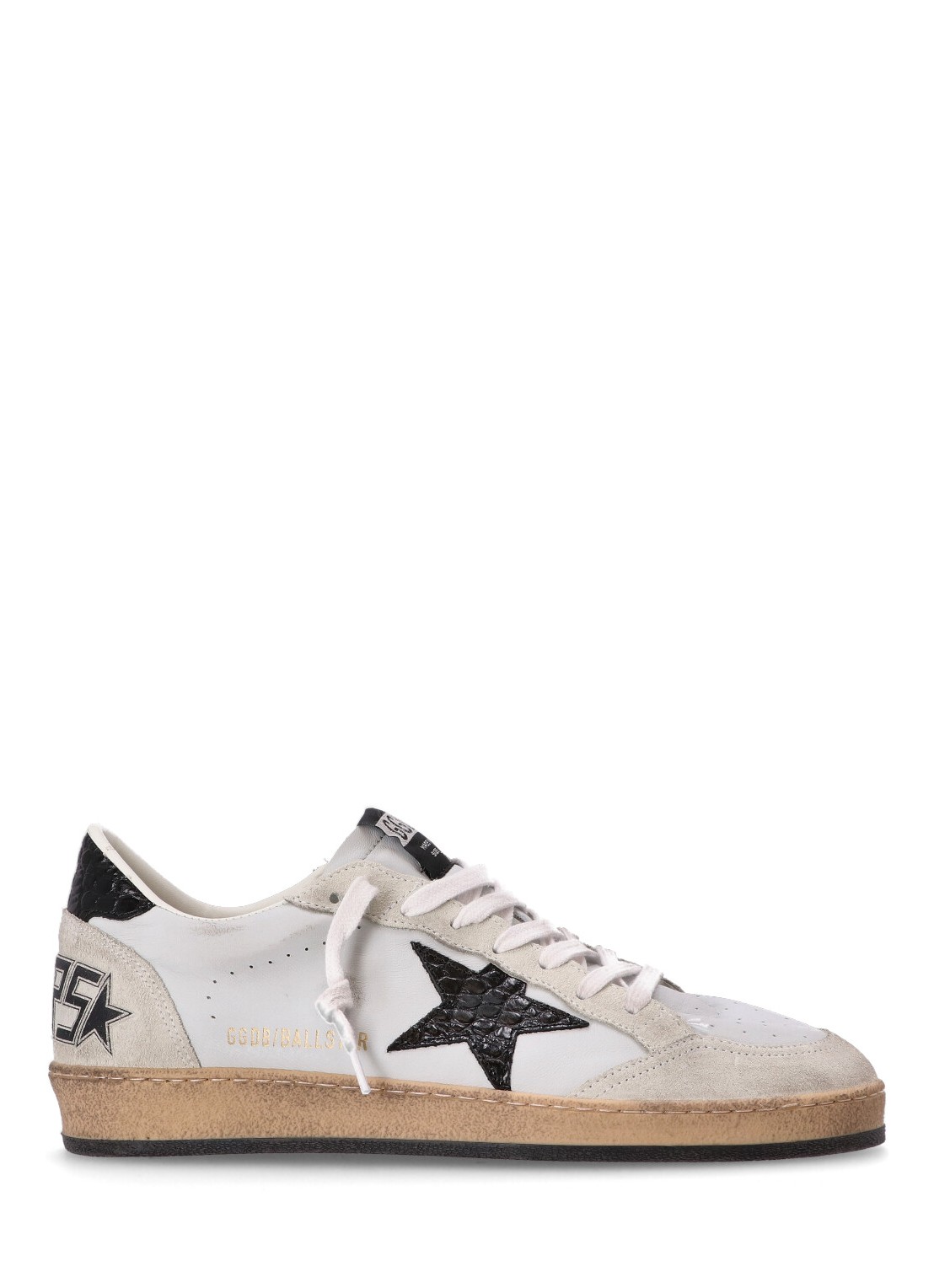 BALL STAR NAPPA UPPER SUEDE TOE AND SPUR COCCO PRINTED STAR