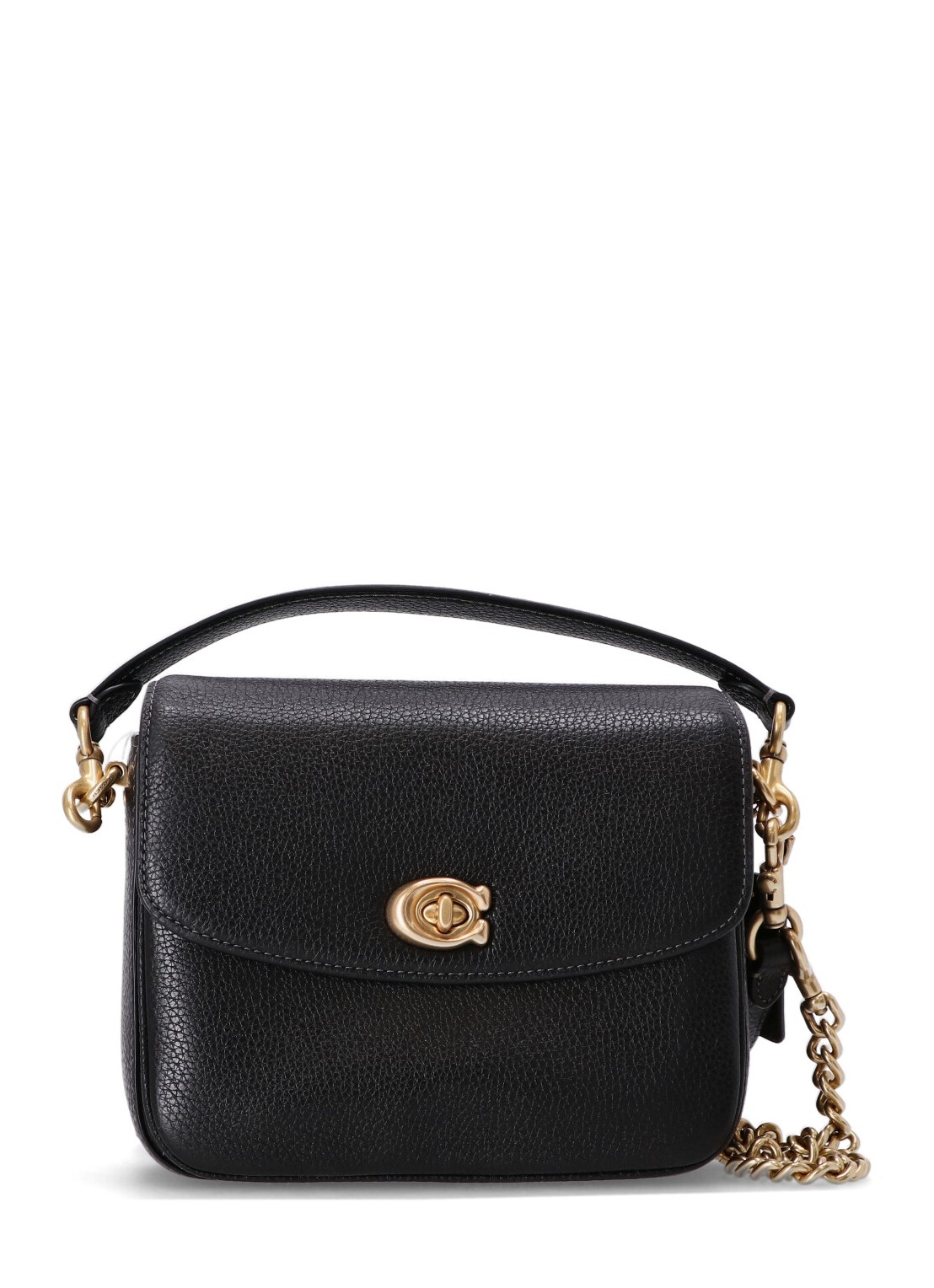 polished pebbled leather cassie crossbody 19
