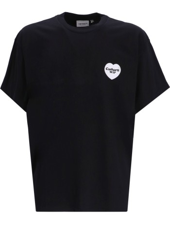 S/S Heart Bandana T-Shirt Organic Cotton Single Jersey