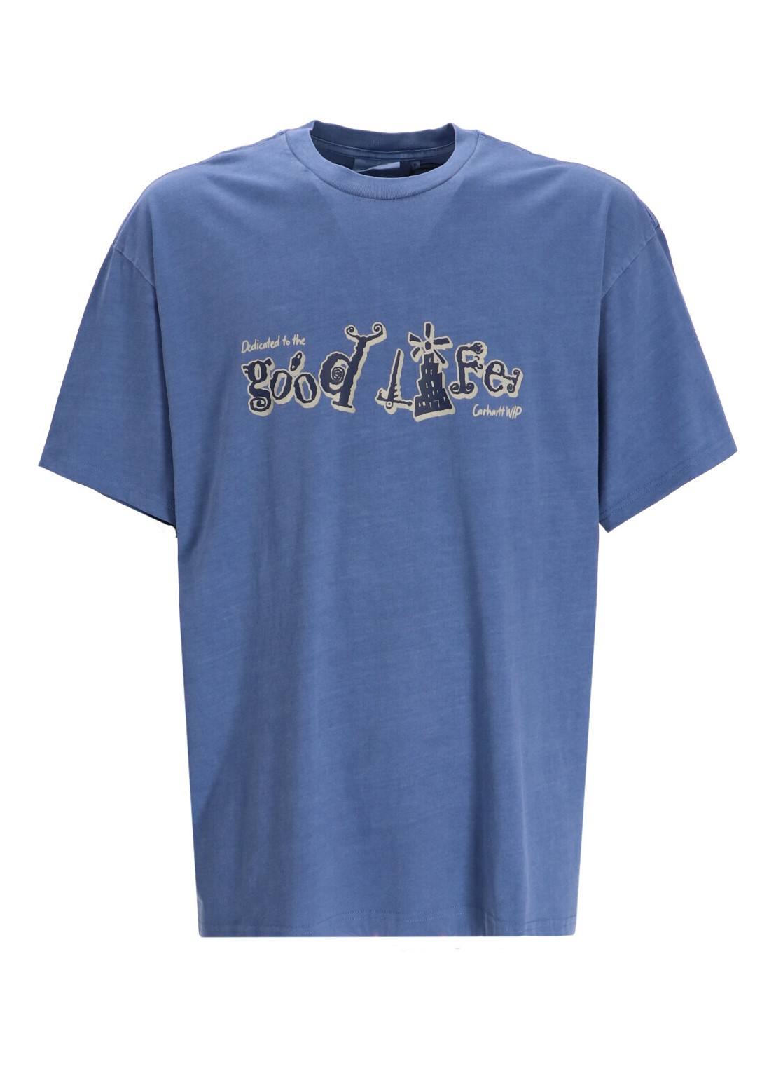 S /S Carhartt Wip Life T -Shirt  Cotton Single Jersey