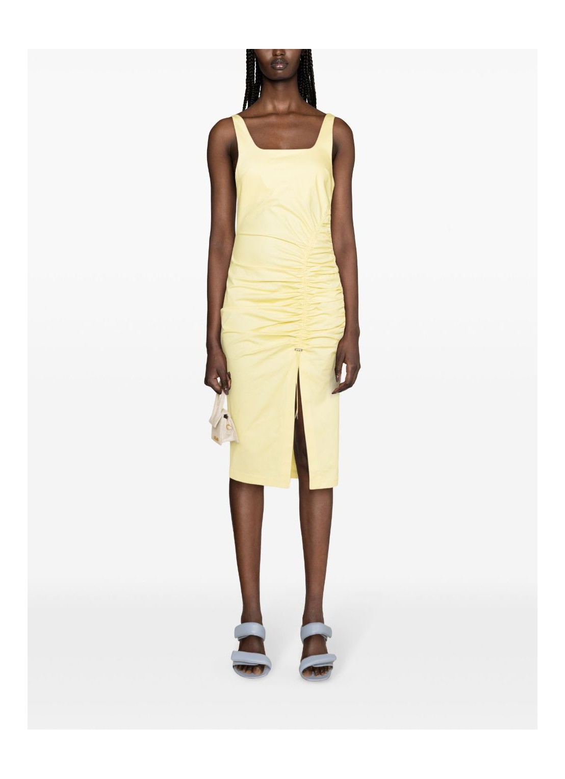 Karl lagerfeld yellow dress best sale