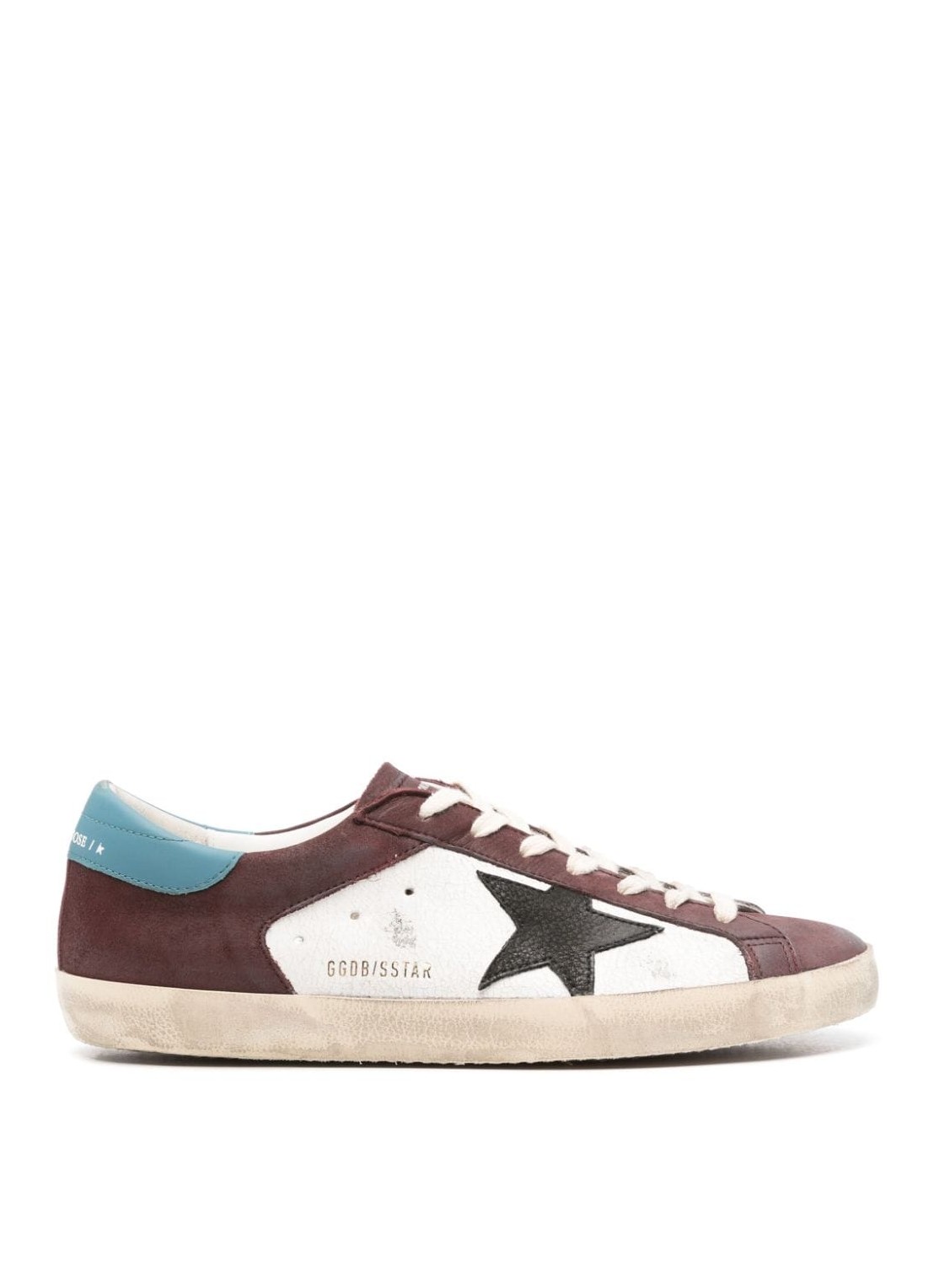 Super Star Crack And Leather Upper Leather Star And Heel