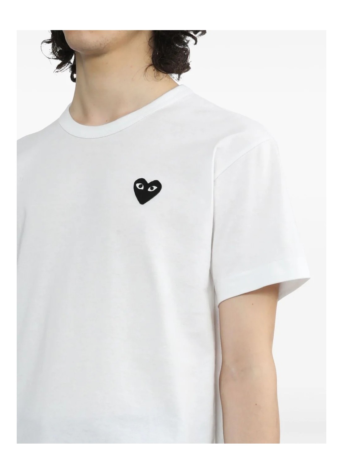 Comme des garcons mens white t shirt hotsell