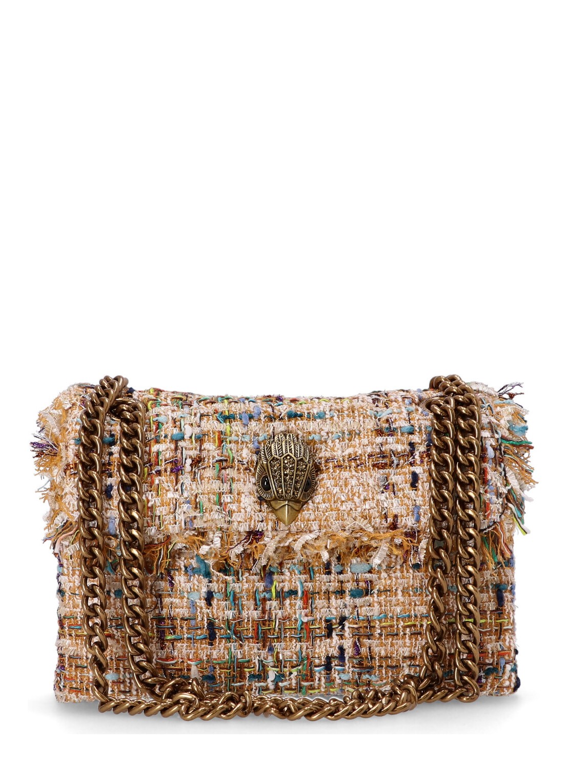 Kurt geiger tweed mini kensington bag online