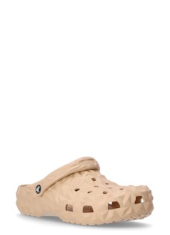 crocs clog manclassic geometric clog - 209563 shitake