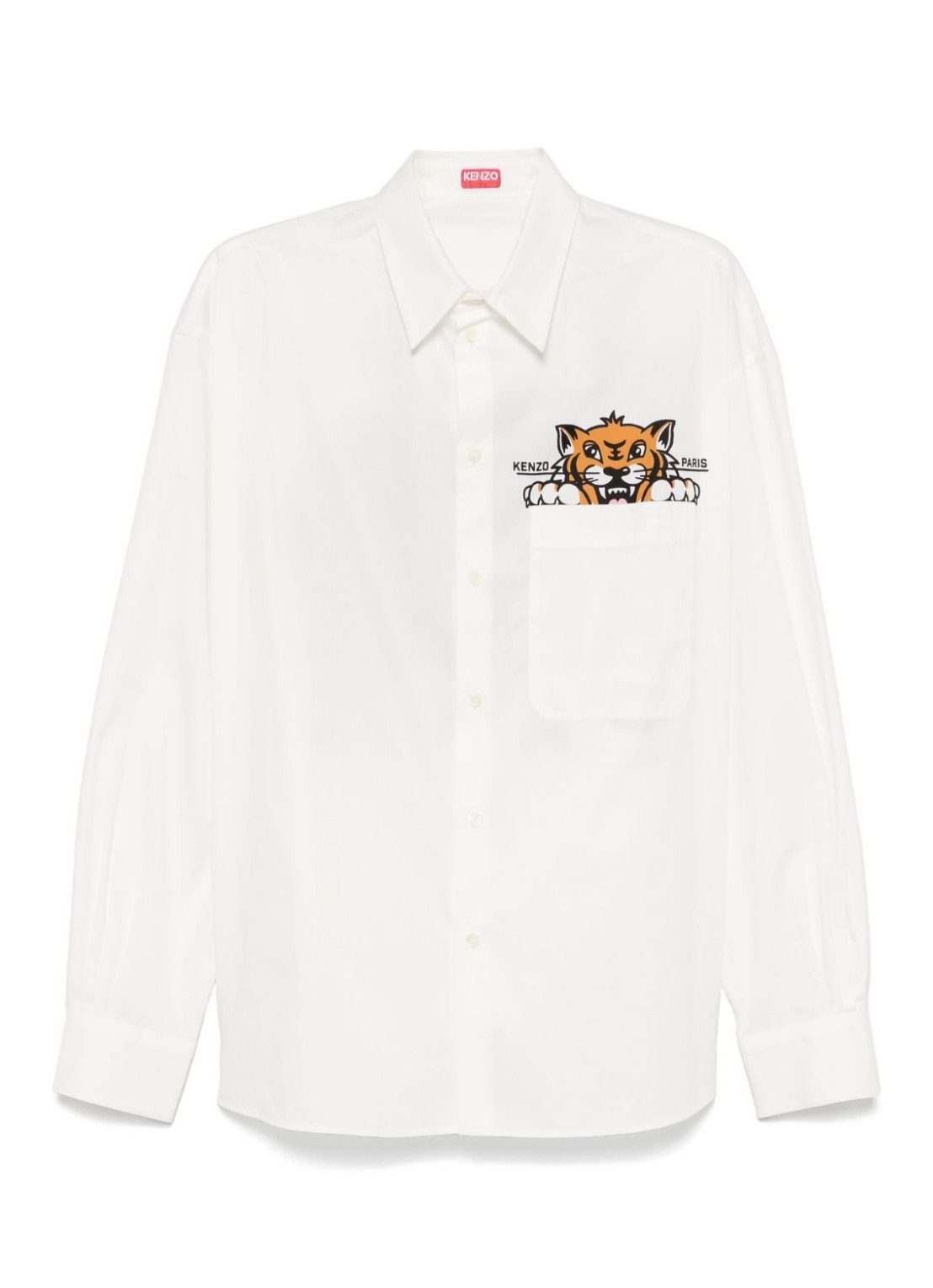 kenzo shirt mankenzo happy tiger pocket casual shirt ff55ch4299p3 01 Talla 40