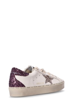 golden goose sneaker mujer hi star leather upper glitter star heel and spur - gwf00119f00620311934 11934