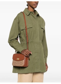 coach crossbody womancoated canvas signature cassie crossbody 19 - cv436 b4xhg
