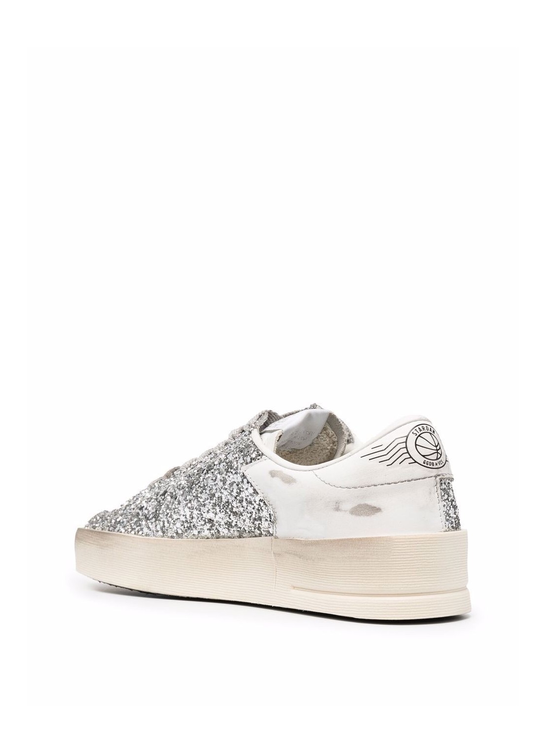 golden goose stardan leather and glitter - gwf00128f002185 80185 Talla 41