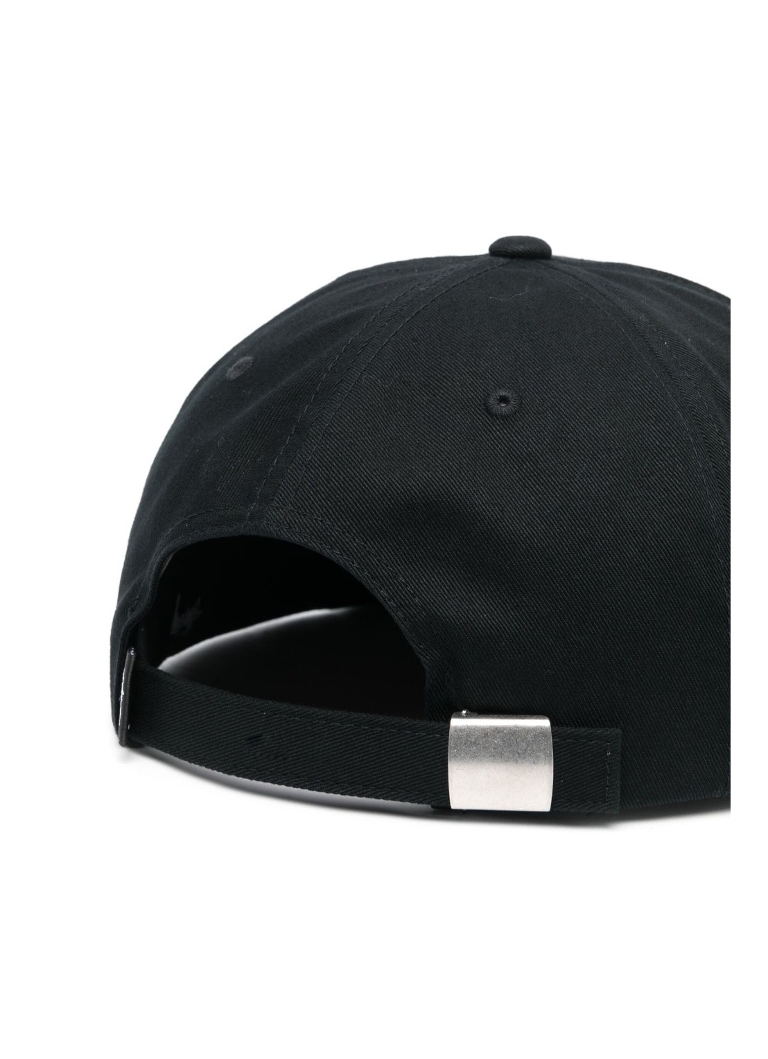 STUSSY STU ARCH STRAPBACK CAP 黒 - 帽子