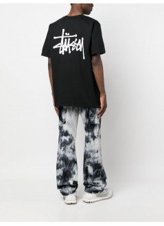 Stussy T-shirt Man Basic Stussy Tee 1904870 Blac Talla S Color Negro